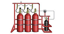 Gas-based fire suppression systems