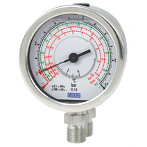 New differential pressure gauge for refrigeration and air-conditioning applications